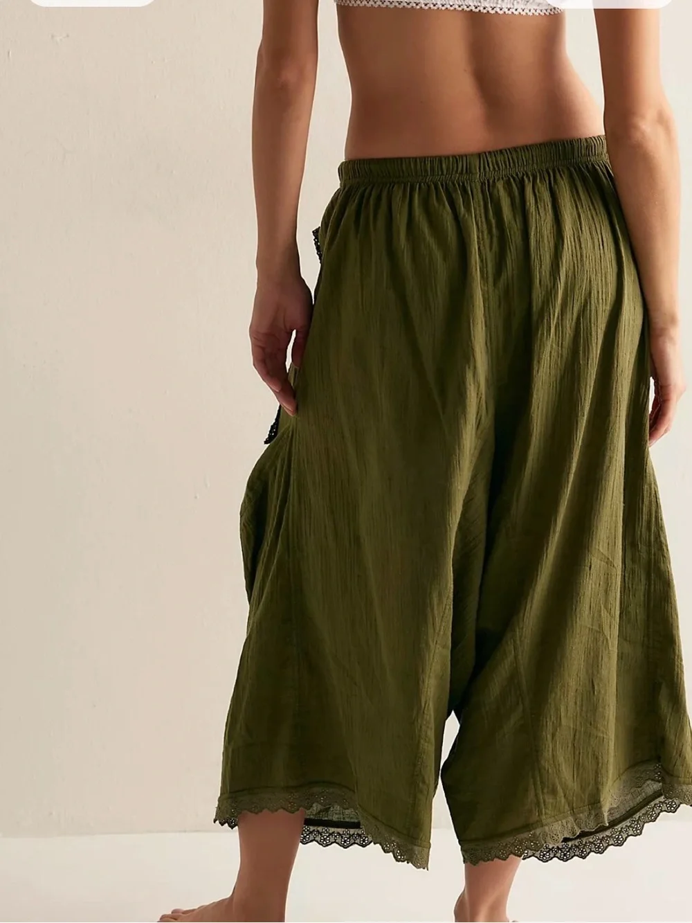 Free People Good Intentions Lounge Pants. NWT. Capulet Olive